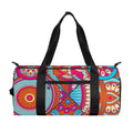 Retro Bohemian Mandala Pattern Print Gym Bag