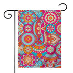 Retro Bohemian Mandala Pattern Print House Flag