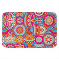 Retro Bohemian Mandala Pattern Print Indoor Door Mat