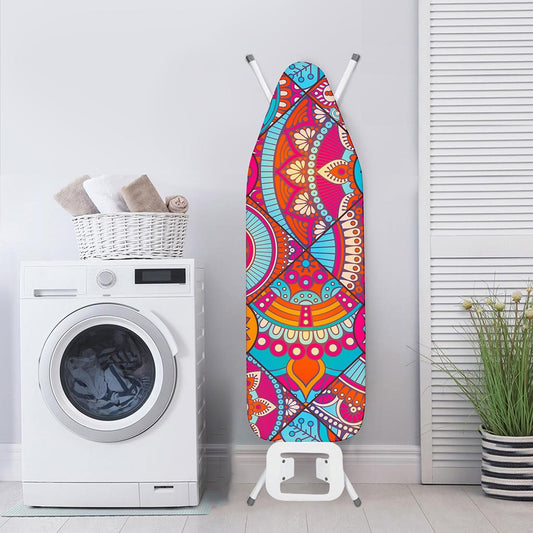 Retro Bohemian Mandala Pattern Print Ironing Board Cover