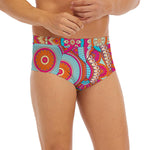 Retro Bohemian Mandala Pattern Print Men's Briefs