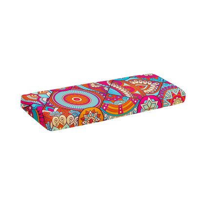 Retro Bohemian Mandala Pattern Print Piano Keyboard Cover