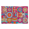 Retro Bohemian Mandala Pattern Print Placemat