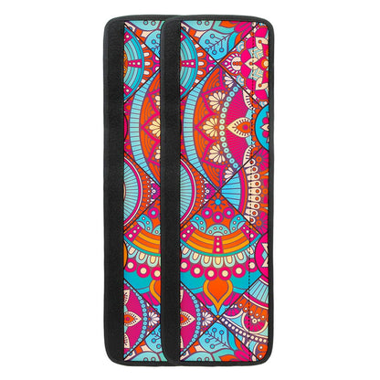Retro Bohemian Mandala Pattern Print Refrigerator Handle Covers