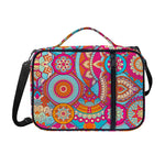 Retro Bohemian Mandala Pattern Print Shoulder Strap Bible Bag