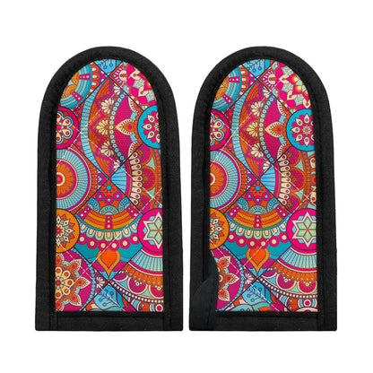 Retro Bohemian Mandala Pattern Print Skillet Handle Cover