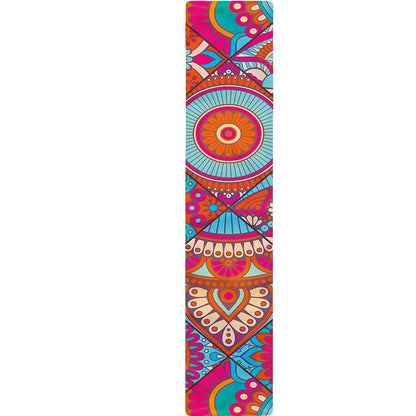 Retro Bohemian Mandala Pattern Print Table Runner
