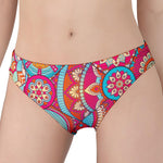 Retro Bohemian Mandala Pattern Print Women's Panties