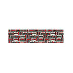 Retro Cassette Tape Pattern Print Bed Runner