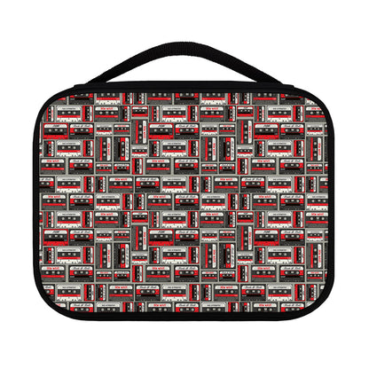 Retro Cassette Tape Pattern Print Classic Bible Case