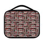 Retro Cassette Tape Pattern Print Classic Bible Case
