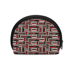 Retro Cassette Tape Pattern Print Coin Purse