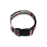 Retro Cassette Tape Pattern Print Dog Collar