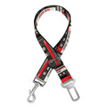 Retro Cassette Tape Pattern Print Dog Seat Belt