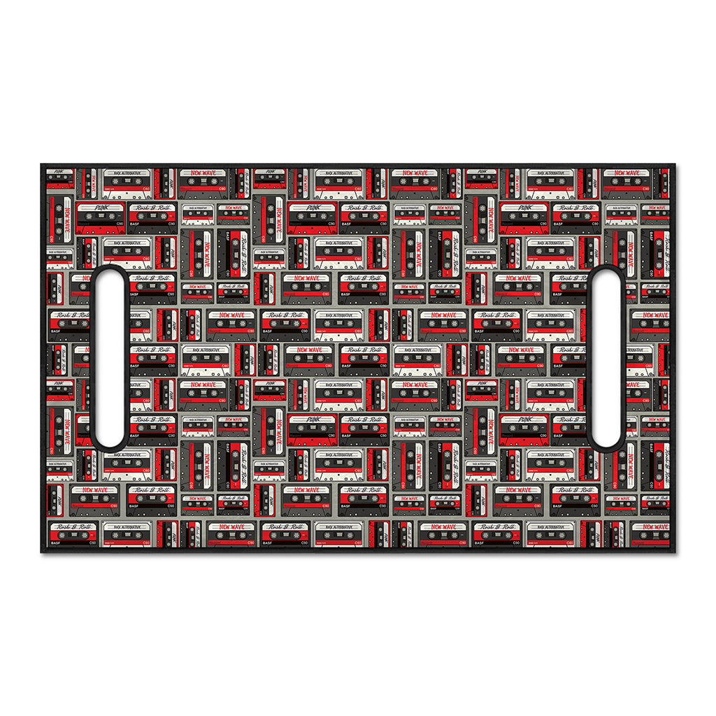 Retro Cassette Tape Pattern Print Golf Cart Seat Cover