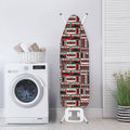 Retro Cassette Tape Pattern Print Ironing Board Cover