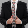 Retro Cassette Tape Pattern Print Necktie