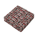 Retro Cassette Tape Pattern Print Outdoor Seat Cushion Cover