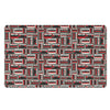 Retro Cassette Tape Pattern Print Polyester Doormat