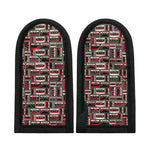 Retro Cassette Tape Pattern Print Skillet Handle Cover