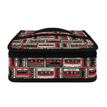Retro Cassette Tape Pattern Print Small Lunch Bag