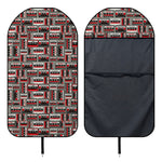 Retro Cassette Tape Pattern Print Waterproof Car Seat Cover