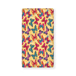 Retro Colorful Butterfly Pattern Print Baby Crib Sheet