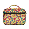 Retro Colorful Butterfly Pattern Print Briefcase Bible Bag