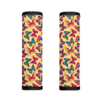 Retro Colorful Butterfly Pattern Print Handle Covers
