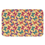 Retro Colorful Butterfly Pattern Print Indoor Door Mat