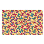 Retro Colorful Butterfly Pattern Print Polyester Doormat
