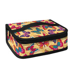 Retro Colorful Butterfly Pattern Print Small Lunch Bag