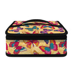 Retro Colorful Butterfly Pattern Print Small Lunch Bag
