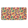 Retro Colorful Butterfly Pattern Print Towel