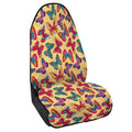 Retro Colorful Butterfly Pattern Print Waterproof Car Seat Cover