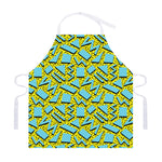 Retro Funky Pattern Print Adjustable Apron