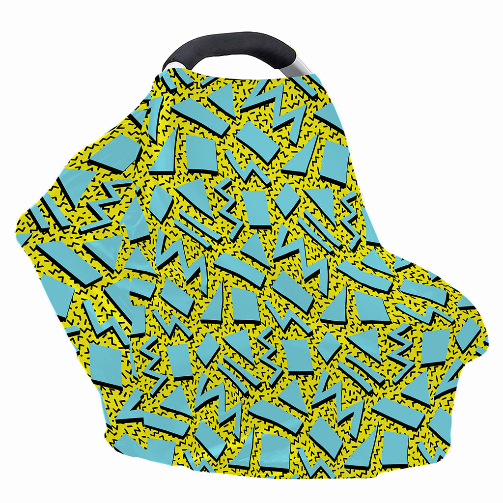 Retro Funky Pattern Print Baby Seat Cover
