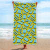 Retro Funky Pattern Print Beach Towel