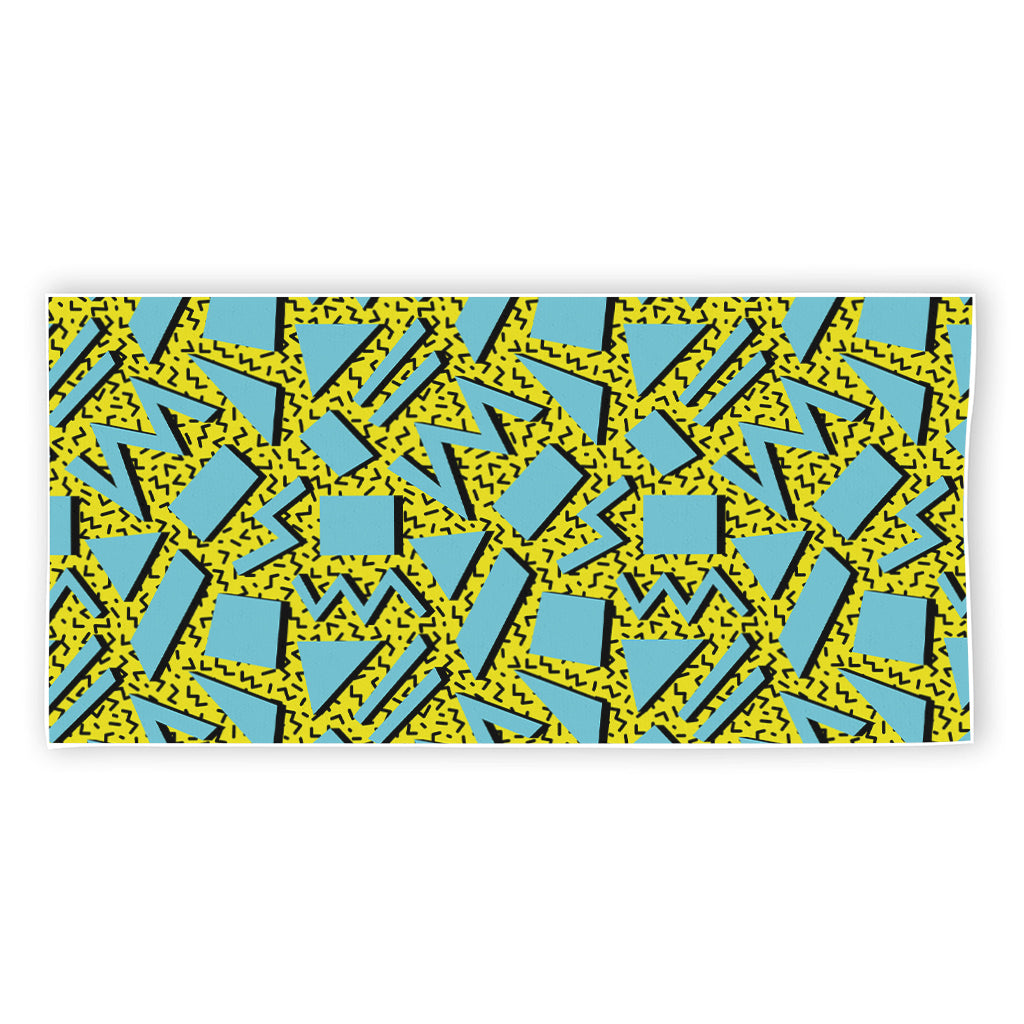 Retro Funky Pattern Print Beach Towel