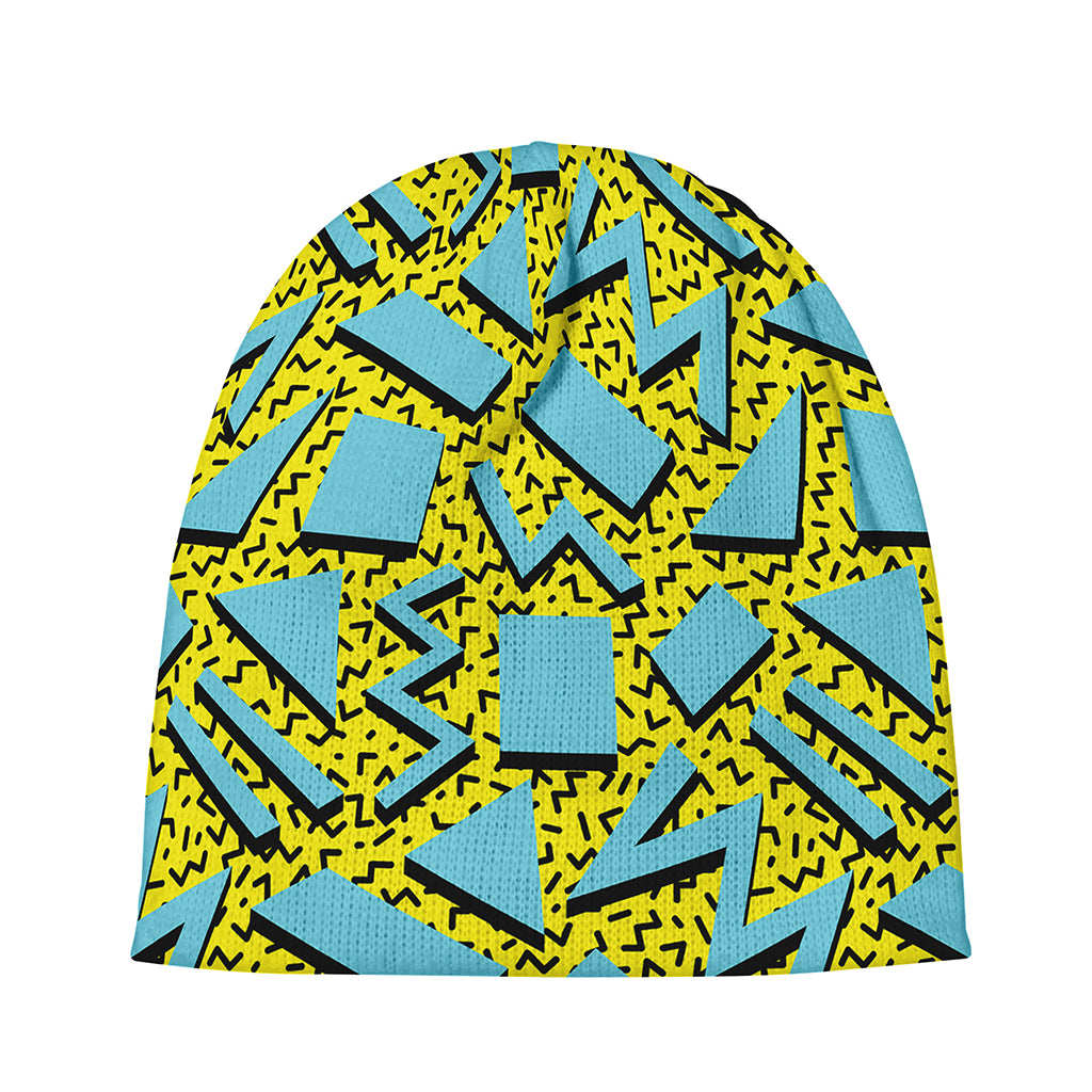 Retro Funky Pattern Print Beanie