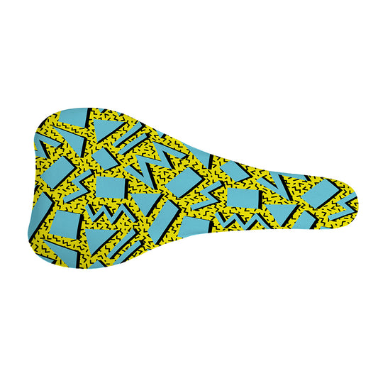 Retro Funky Pattern Print Bicycle Seat Cover
