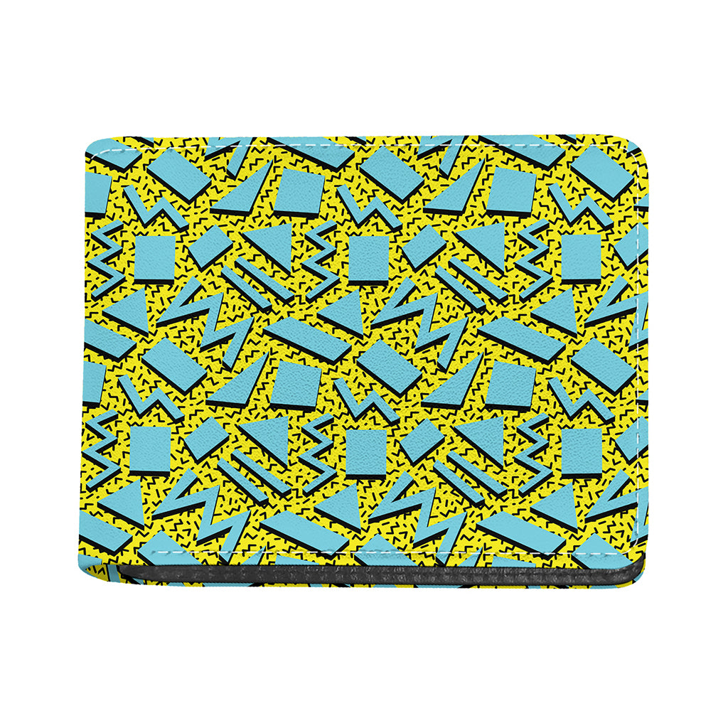 Retro Funky Pattern Print Bifold Wallet