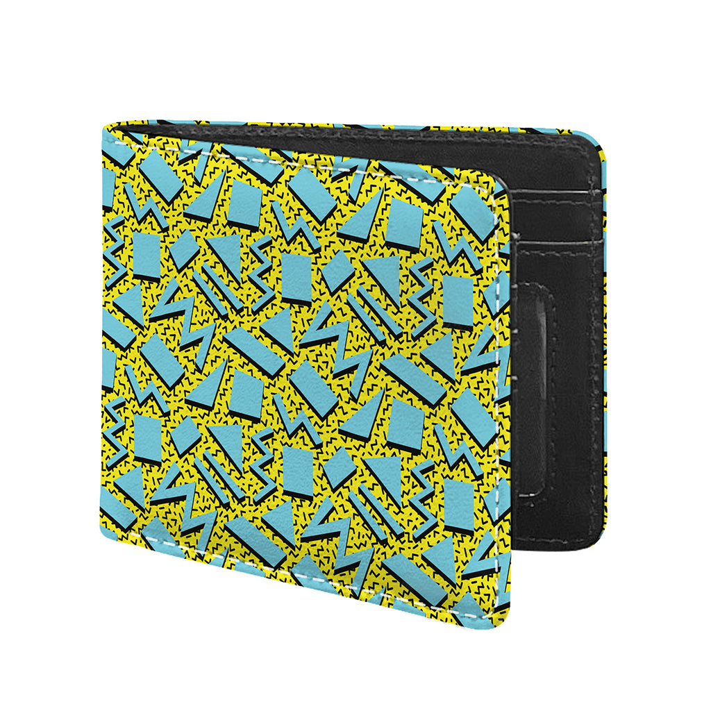 Retro Funky Pattern Print Bifold Wallet