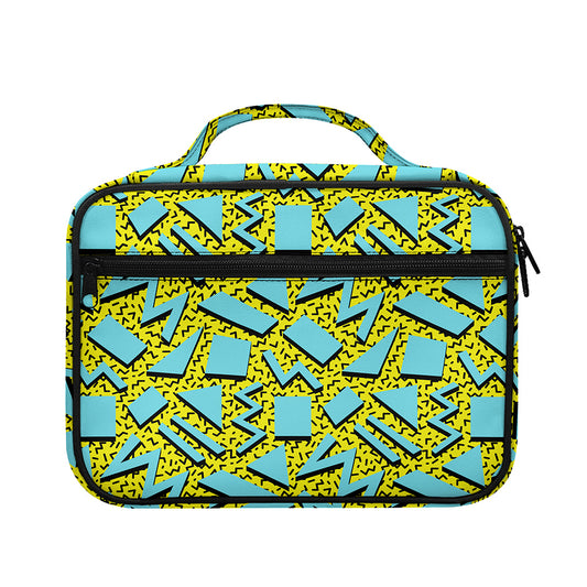 Retro Funky Pattern Print Briefcase Bible Bag