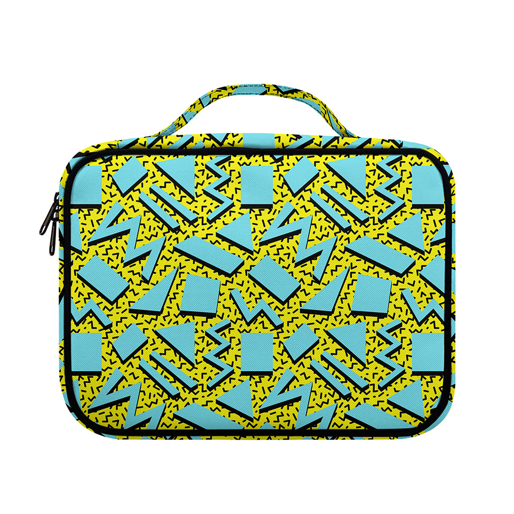 Retro Funky Pattern Print Briefcase Bible Bag