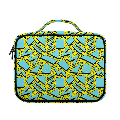 Retro Funky Pattern Print Briefcase Bible Bag