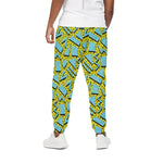 Retro Funky Pattern Print Cotton Pants