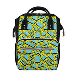 Retro Funky Pattern Print Diaper Bag