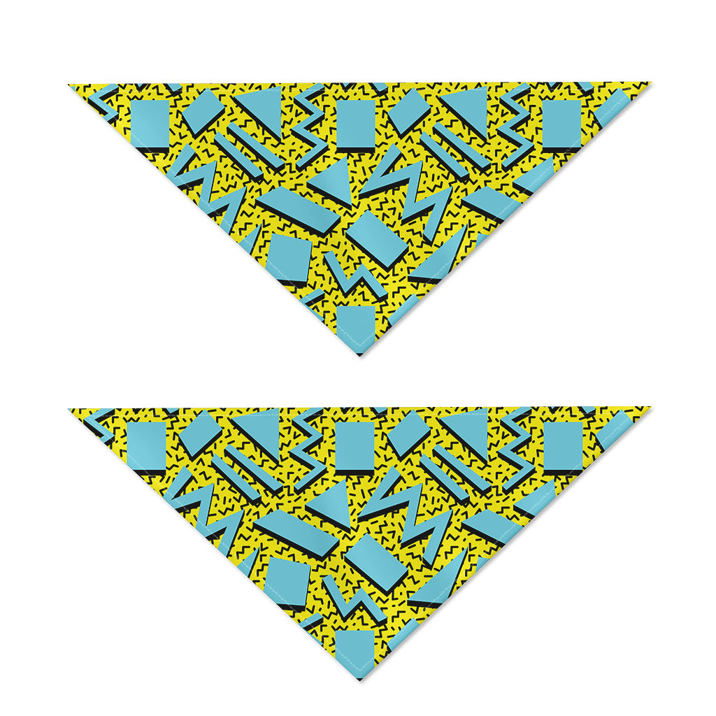 Retro Funky Pattern Print Dog Bandana