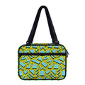 Retro Funky Pattern Print Double Strap Bible Bag